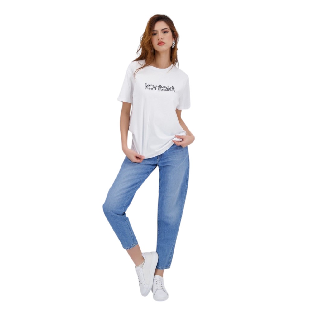 T-shirt unisexe manches courtes KONTAKT AJOUREE