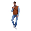 Sweat homme sans manches avec broderie