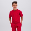 Sweat garçon manches courtes avec broderie