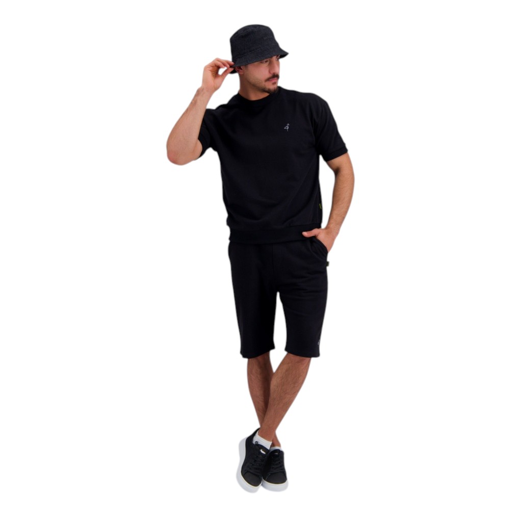 Short homme en molleton poche italien