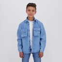 Chemise workwear garçon en jeans