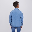 Chemise workwear garçon en jeans
