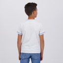 T-shirt garçon manches courtes avec col rectiligne