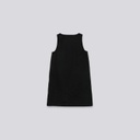 Robe fille sans manches en jeans