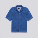 Chemise homme manches courtes en jeans - SHOKRI