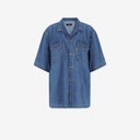 Chemise homme manches courtes en jeans - SHOKRI