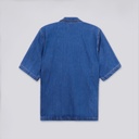 Chemise homme manches courtes en jeans - SHOKRI