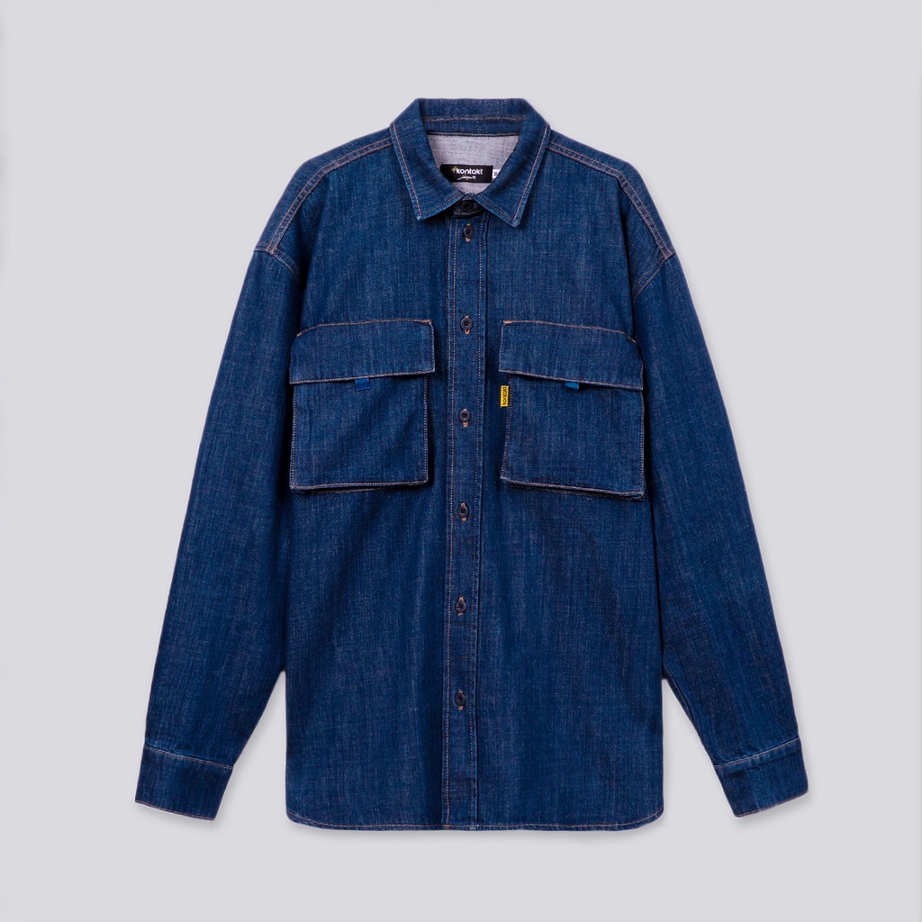 Chemise workwear homme en jeans - WAAD