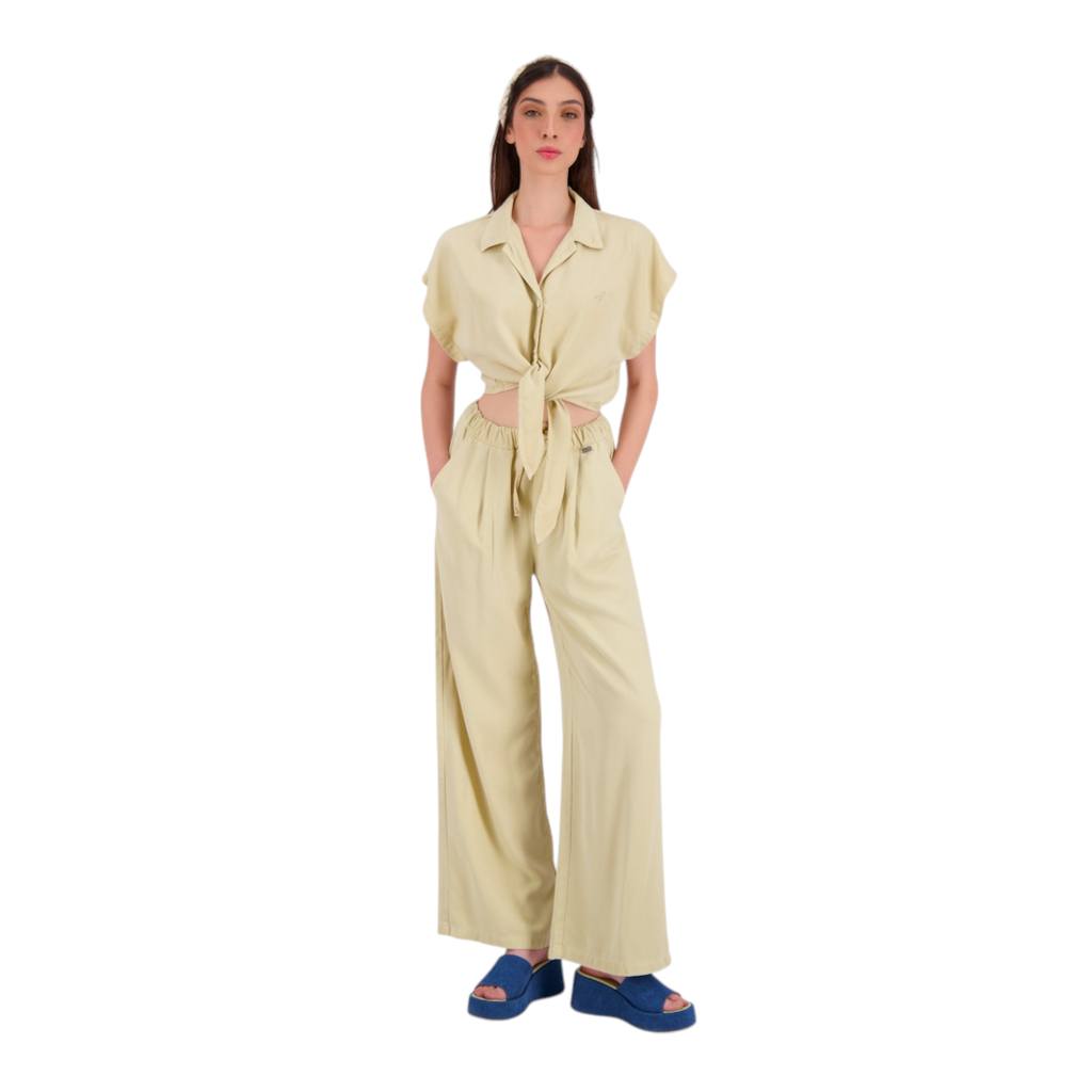 Wide leg fluide femme en jeans - TILILA