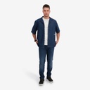 Chemise homme manches courtes en jeans - SHOKRI