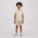 Polo bébé col mao avec broderie