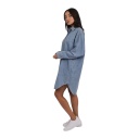Robe chemise femme en jeans-CHANEZ