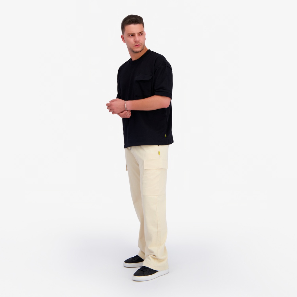 Jogger cargo homme jambes droite