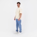T-shirt oversized homme manches courtes الدوام ينقب الرخام
