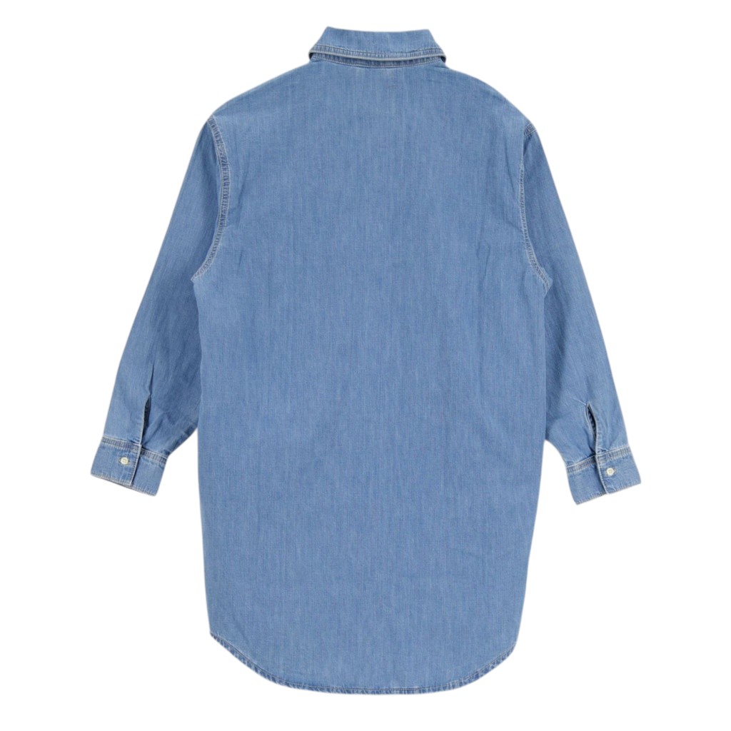 Robe chemise femme en jeans-CHANEZ