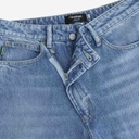 Super Straight jeans femme avec braguette décalé- SARRA 2.0