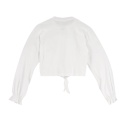 T-shirt femme manches longues avec nœud