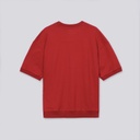 Sweat garçon manches courtes avec broderie