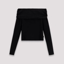 T-shirt femme manches longues col bateau