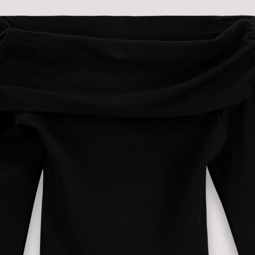 T-shirt femme manches longues col bateau