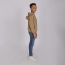 Hoodie garçon manche raglan avec broderie