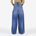 Carpenter wide leg femme en jeans -KARIMA 3.0