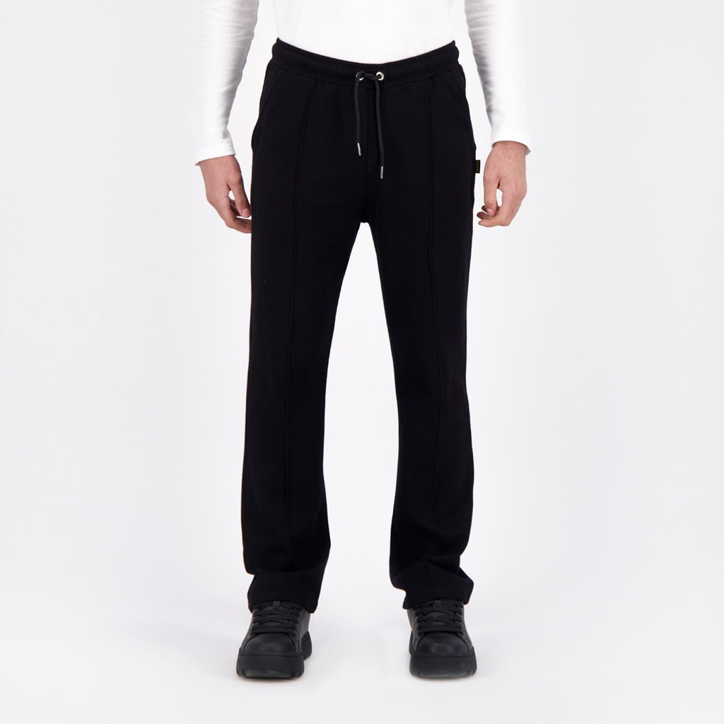Pantalon chino  homme en piqué jambe droite