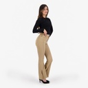 Flare jeans femme avec fentes côté -FERYEL 3.0