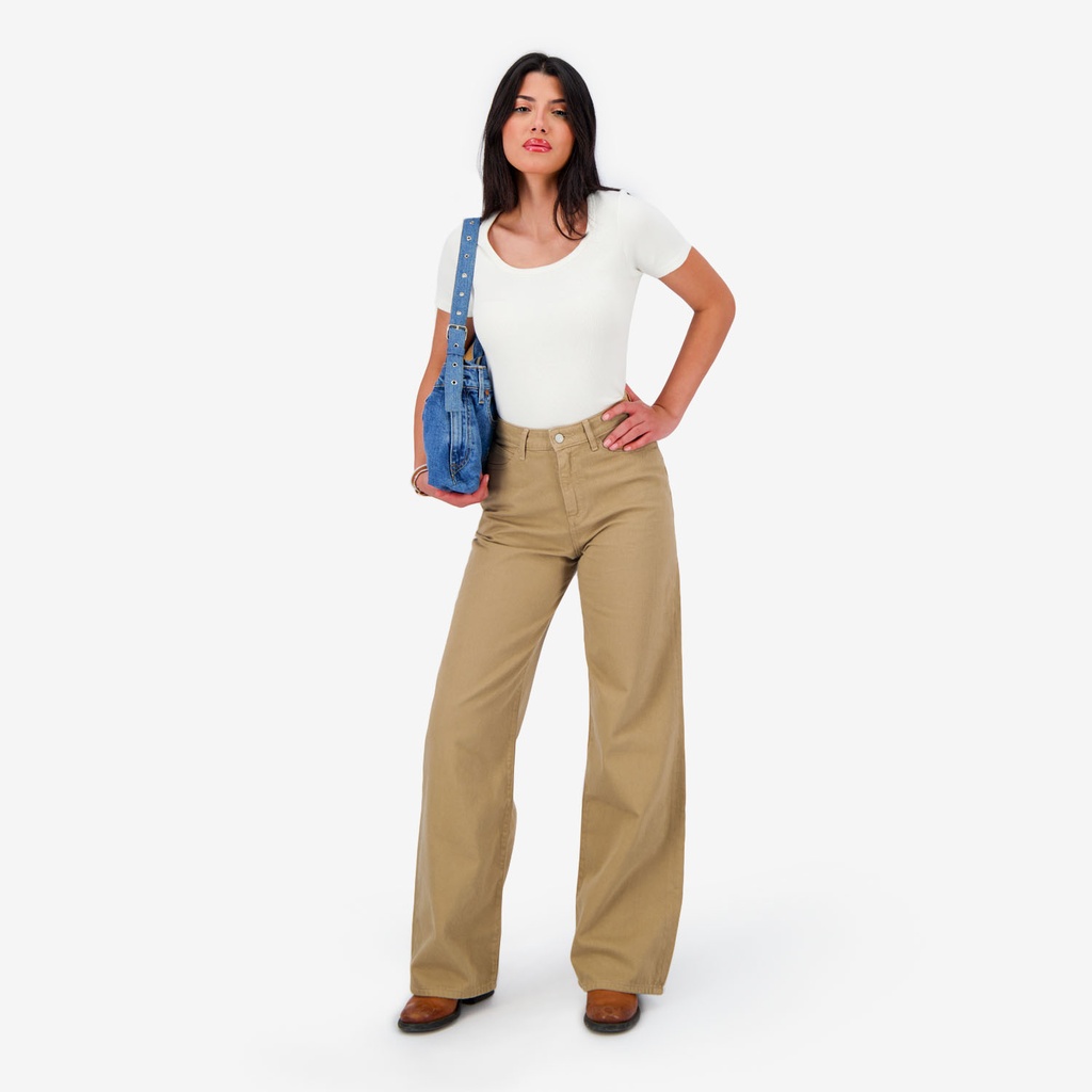 Wide leg jeans femme - WIDED