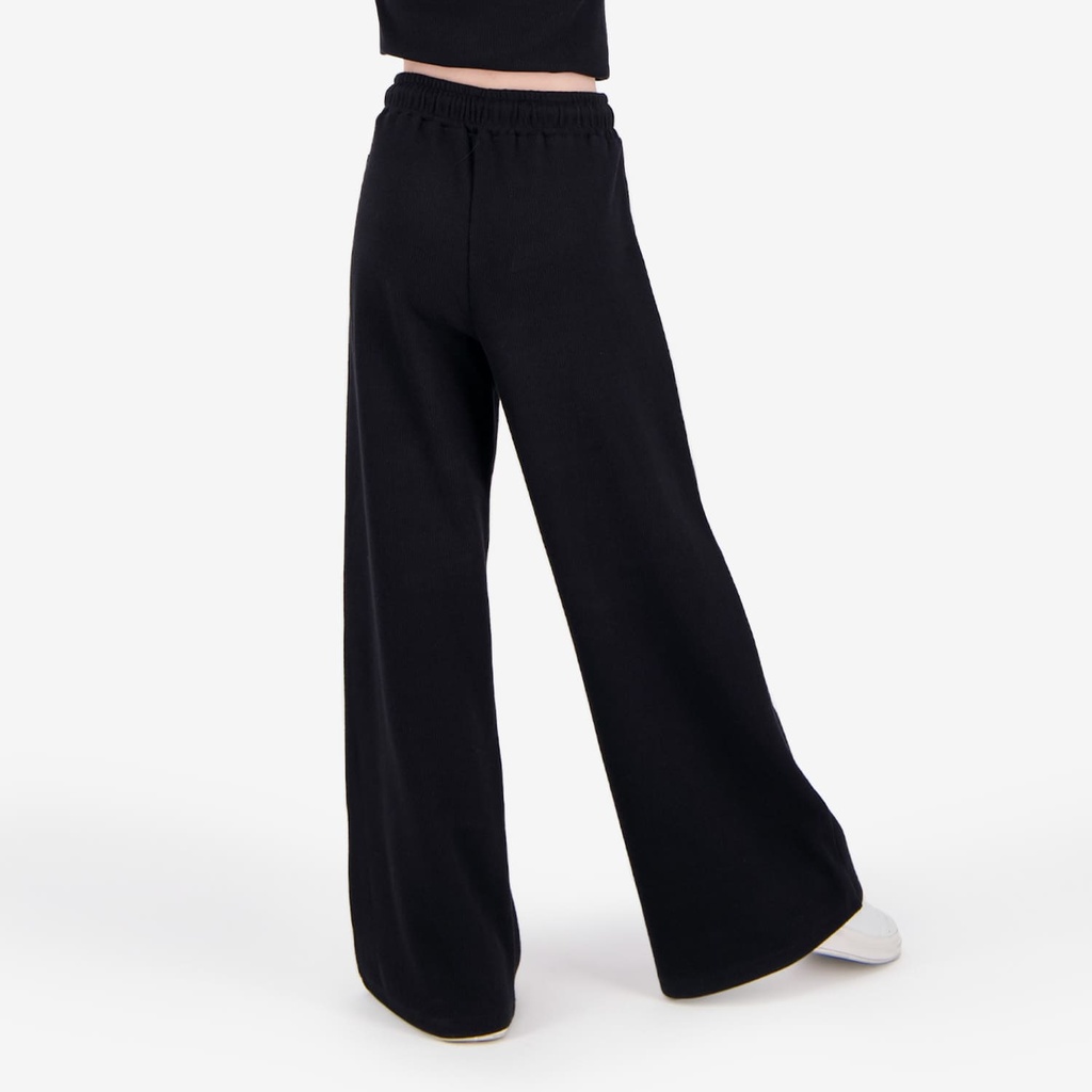 Pantalon côtelé fille wide leg