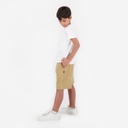 Short chino garçon en piquet