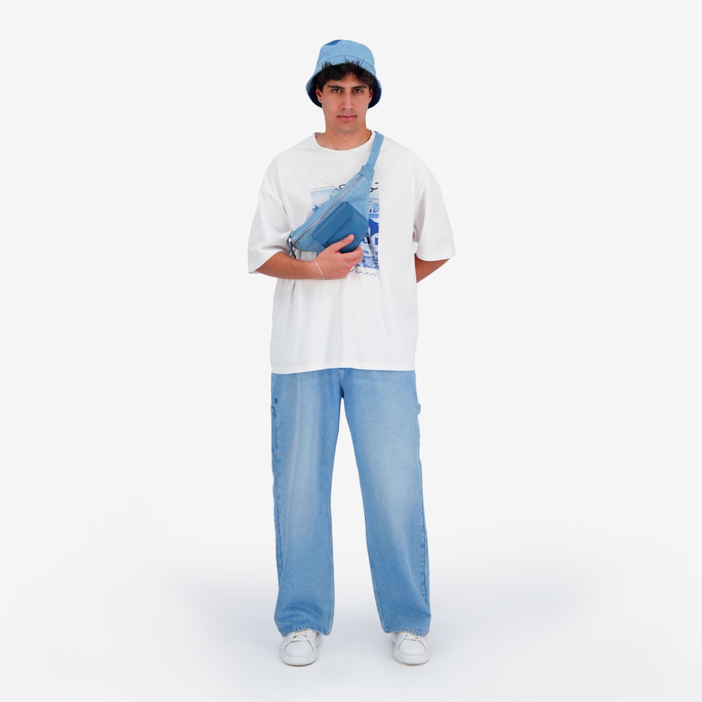 Carpenter baggy unisexe en jeans -KARIM 2.0