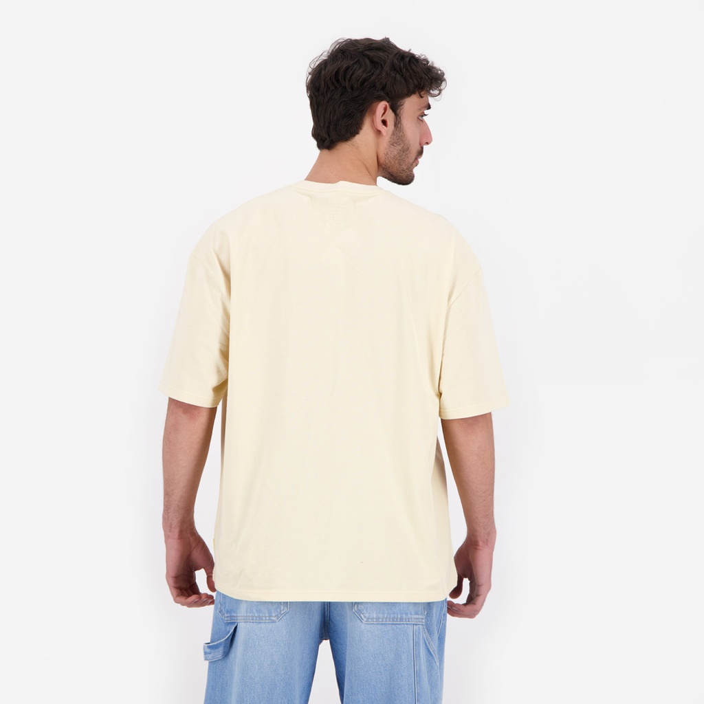 T-shirt oversized homme manches courtes avec poche soufflet