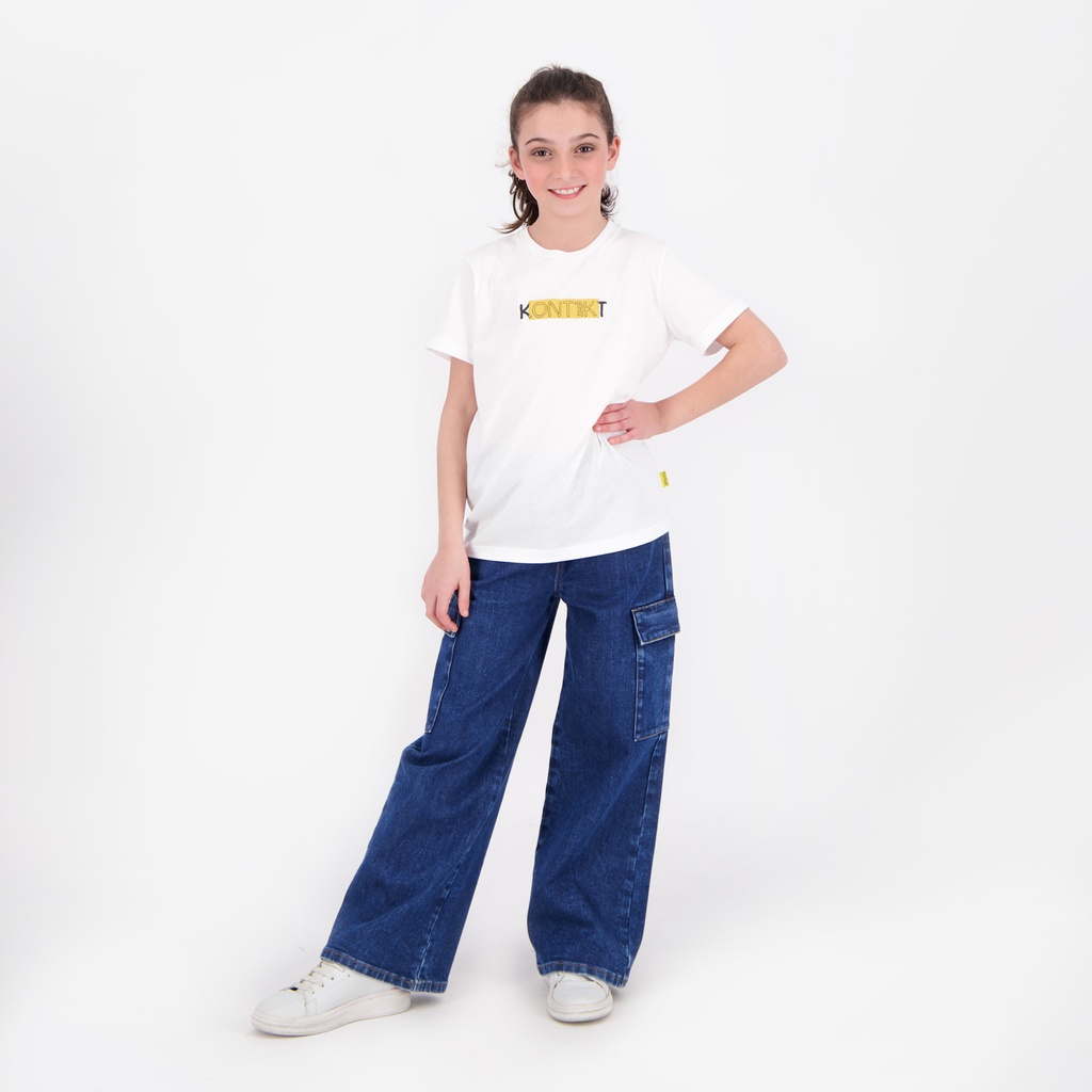 T-shirt unisexe enfant manches courtes KONTAKT TEES  2.0