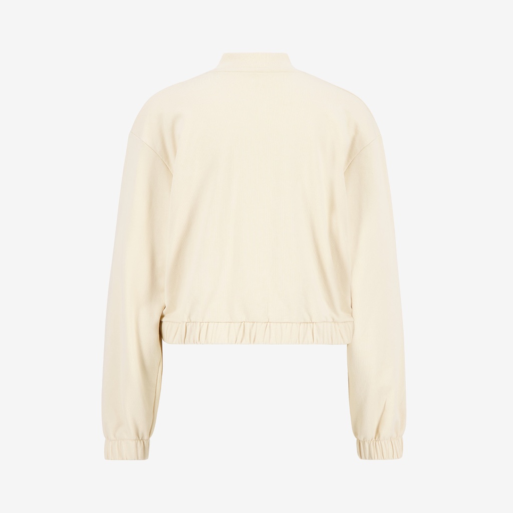 Bombers crop femme avec détails élastique