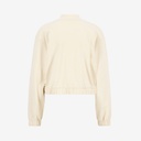 Bombers crop femme avec détails élastique