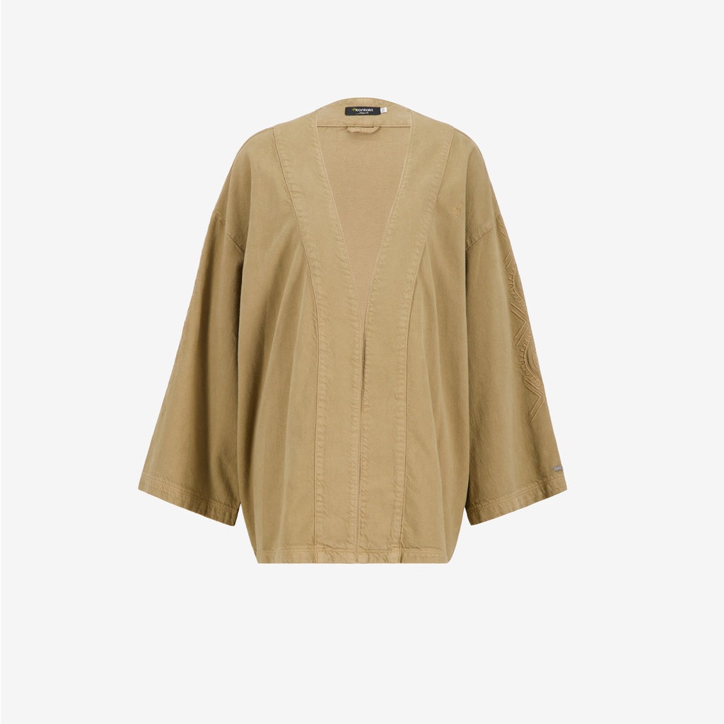 Kimono femme avec yeux Berbères sur les manches-KARAMA 2.0