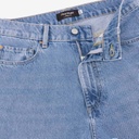 Ribcage femme avec passant croisée en jeans - RAYA 2.0