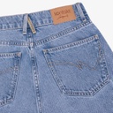 Ribcage femme avec passant croisée en jeans - RAYA 2.0