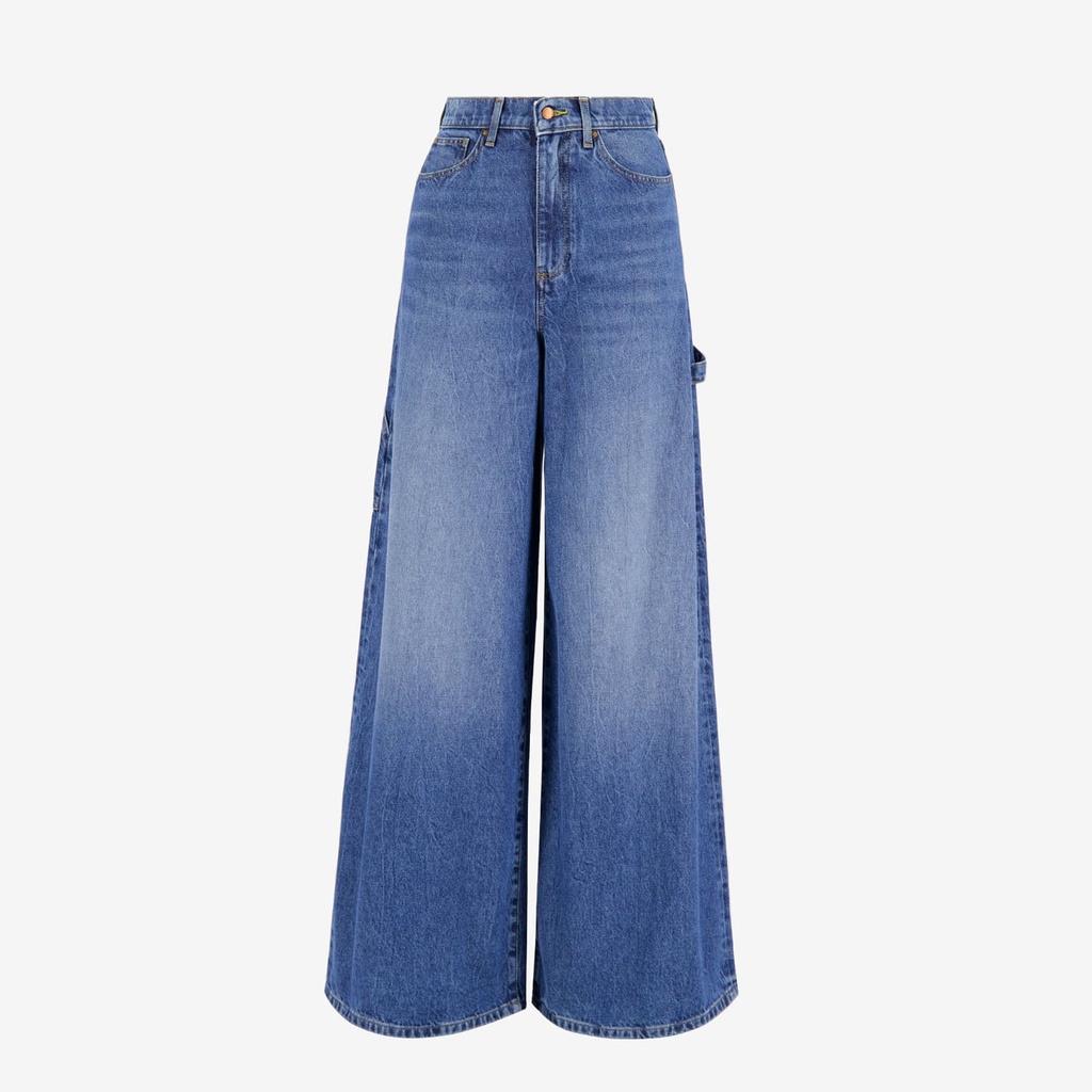 Carpenter wide leg femme en jeans - KARIMA 3.0