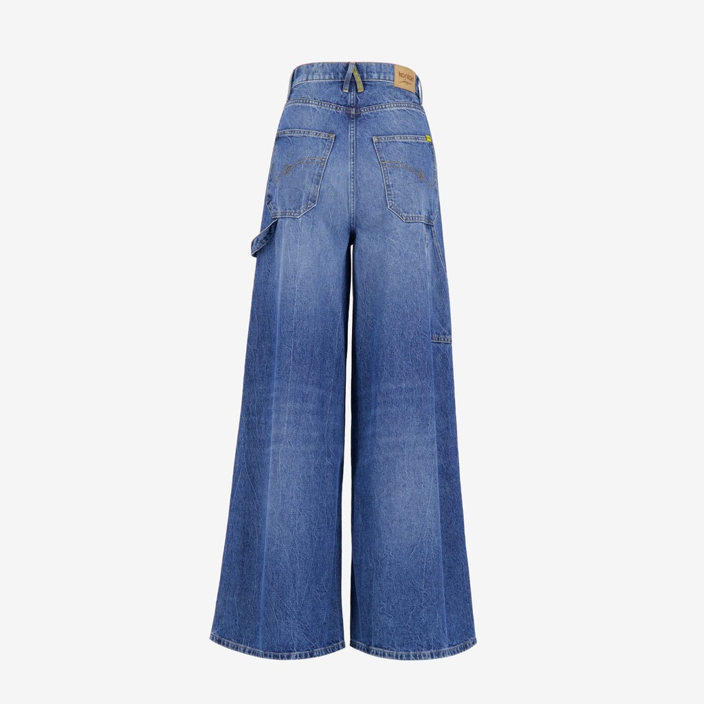 Carpenter wide leg femme en jeans - KARIMA 3.0