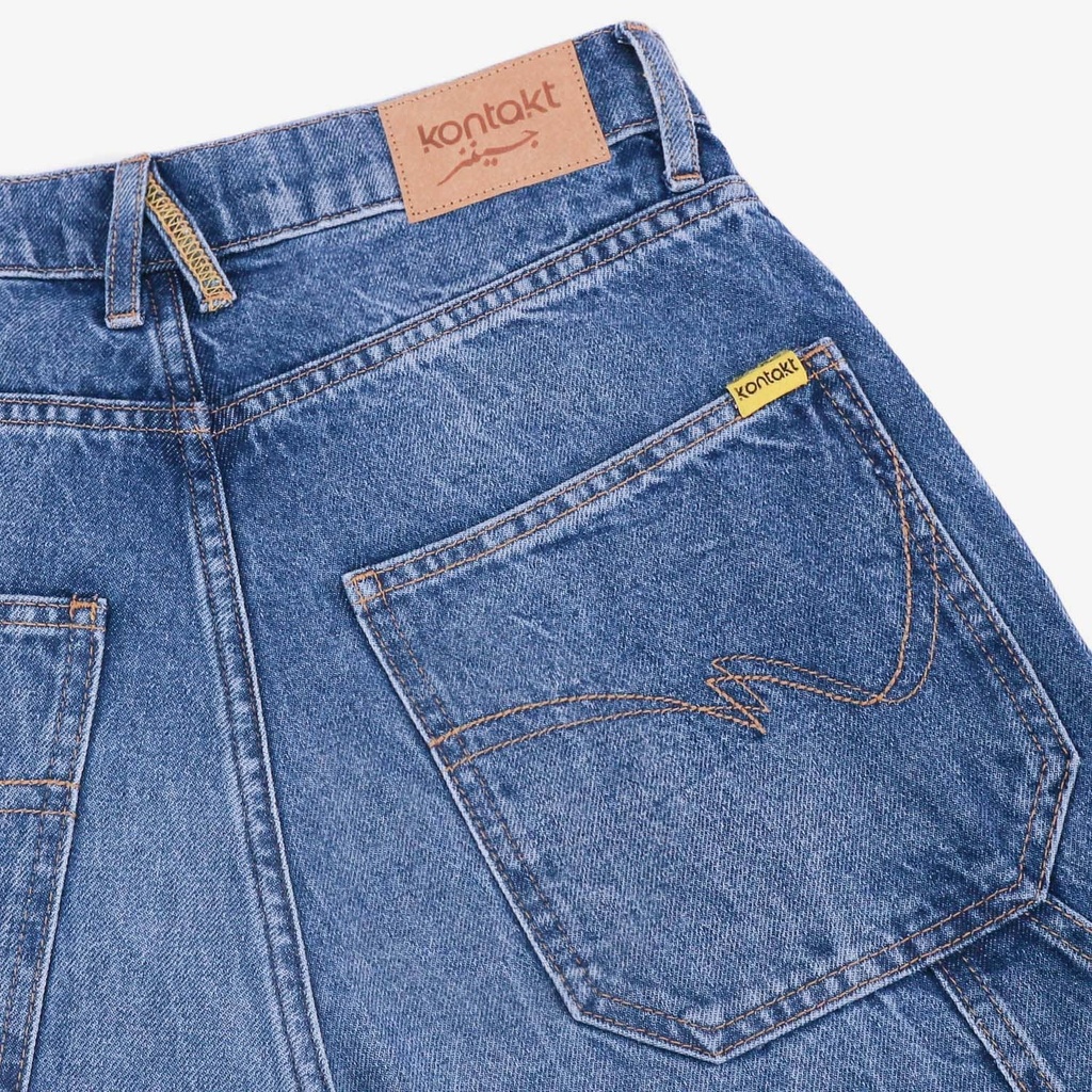 Carpenter wide leg femme en jeans - KARIMA 3.0