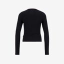 T-shirt côtelé femme manches longues