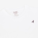 T-shirt oversized fille manches courtes avec des formes aux manches