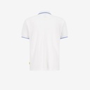 Polo homme manches courtes avec poche passepoilée