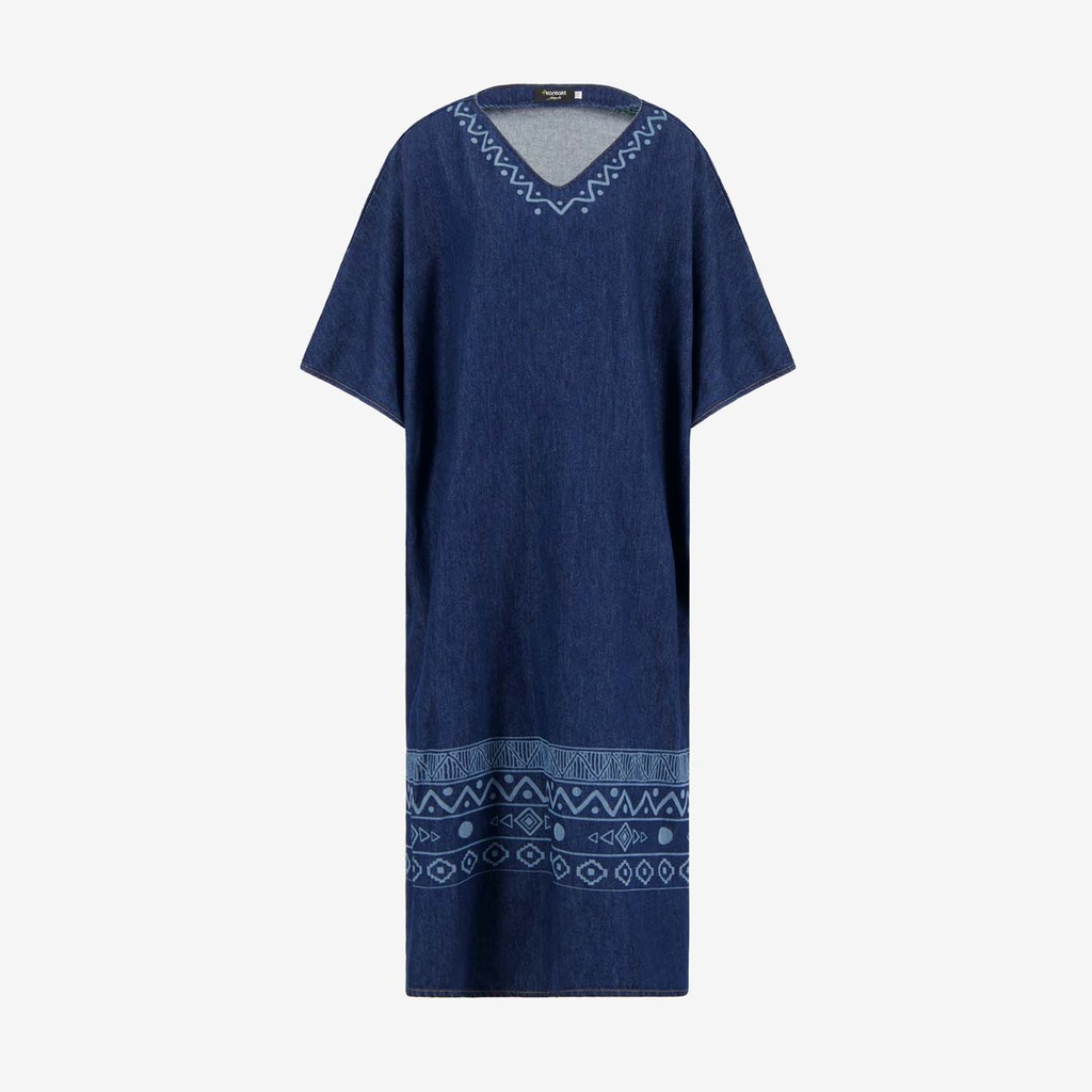 Robe jebba femme en jeans - JAMILA