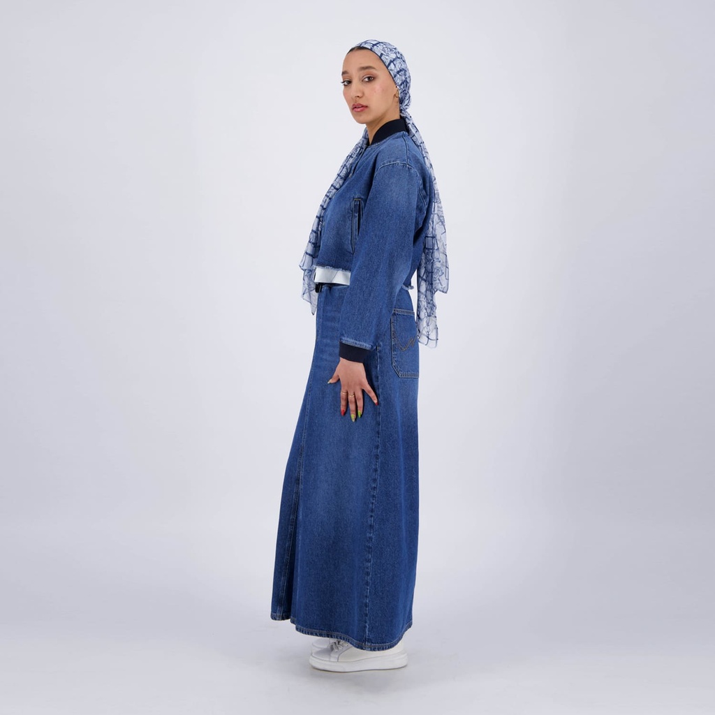 Bombers femme en jeans- BODOUR