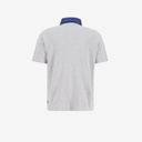 Polo homme manches courtes  avec col en denim