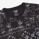 T-shirt oversized unisexe enfant manches courtes imprimé all over