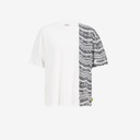 T-shirt oversized garçon manches courtes IMPRIME FORMES TEPSI